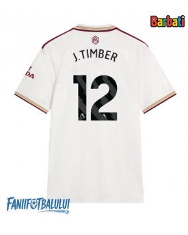 Arsenal Jurrien Timber #12 Tricou Fotbal Replică 2025-26 Barbati Treilea
